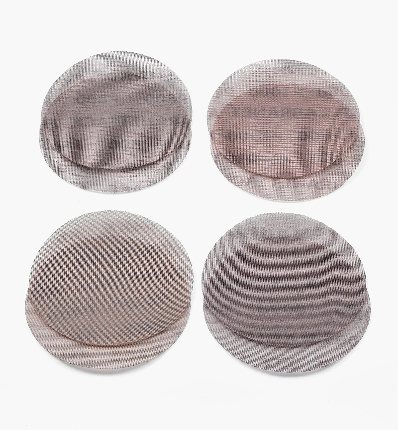 8-Pc. Sample Pack of Mirka 5" Fine Abranet Ace Grip Discs