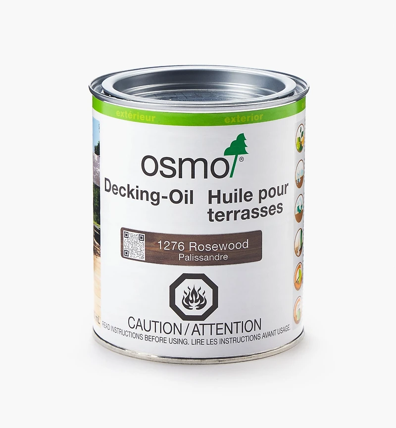 Huile pour terrasse Osmo, palissandre