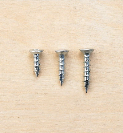 Zinc-Plated Hinge Screws