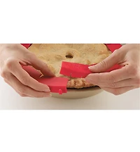 Anneau protecteur pour croûte de tarte