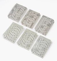 18-Pc. Sample Pack of Mirka Iridium 3" × 5" 54-Hole Grip Sheets