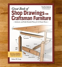 Great Book of Shop Drawings for Craftsman Furniture, Second Edition