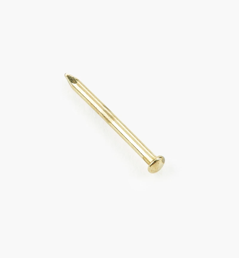 Brass-Plated Escutcheon Pins