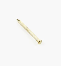 Brass-Plated Escutcheon Pins