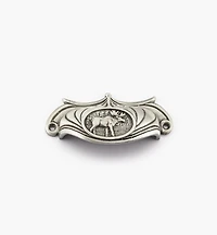 Pewter Moose Pull