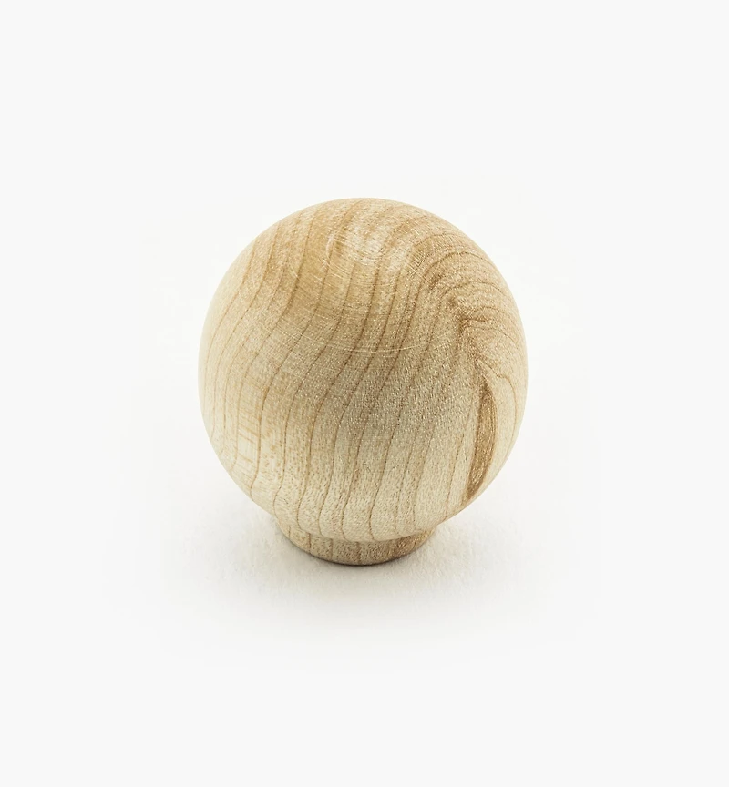Maple Ball Knobs