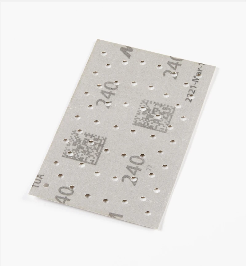 Mirka Iridium 3" × 5" 54-Hole Grip Sheets