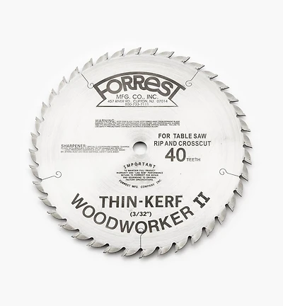Lames Woodworker Forrest