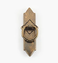Poignées à anneau sur platine, série Southwest