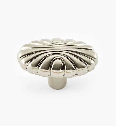 Amerock Natural Elegance Satin Nickel Shell Knob