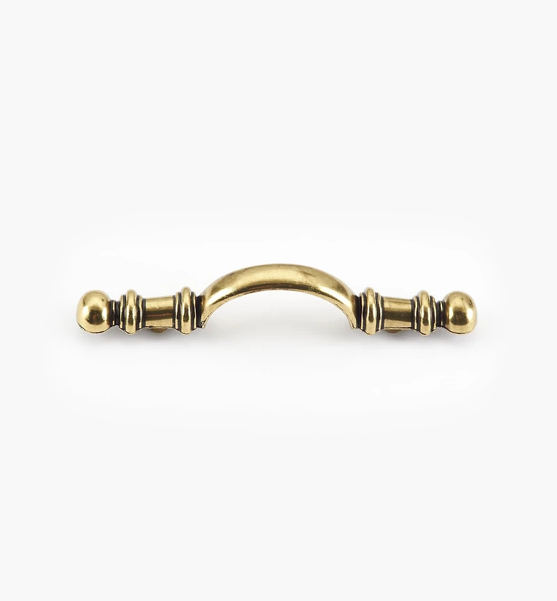 Burnished Brass Arched Die-Cast Pull
