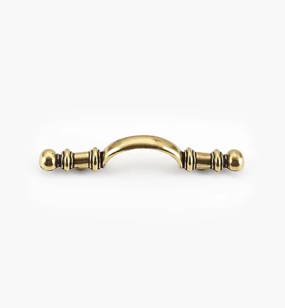 Burnished Brass Arched Die-Cast Pull