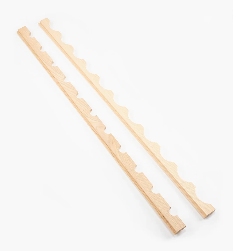 Porte-bouteilles en bois massif