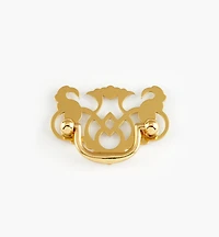 Pierced Brass Cabinet Handles