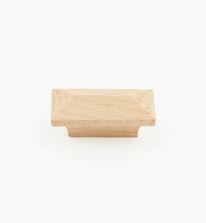 Squared Wood Pyramid Pull