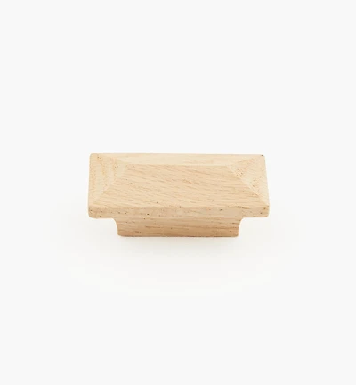 Squared Wood Pyramid Pull