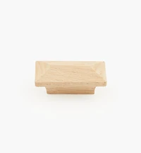 Squared Wood Pyramid Pull