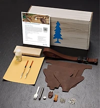 Trousse-projet pour porte-outils de jardinage en cuir