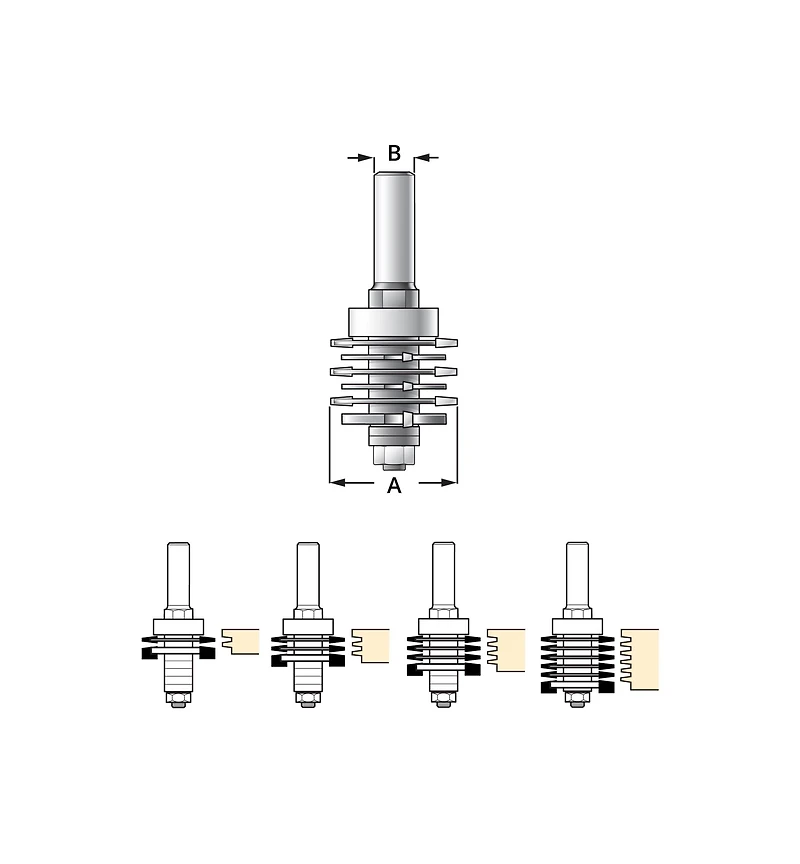 Finger-Joint Router Bit