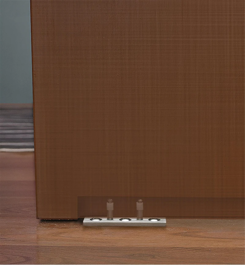 Quincaillerie en acier inoxydable pour porte coulissante