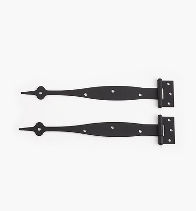 “Forged Iron” Small Strap Hinges