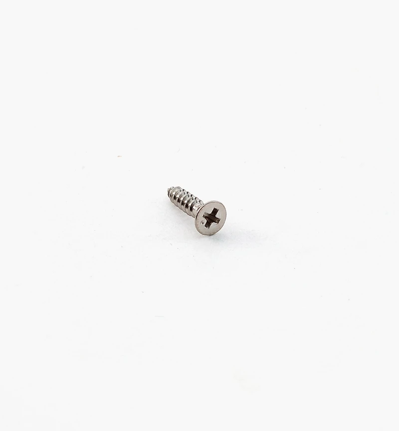 316 Stainless-Steel #4 Flat-Head Screws