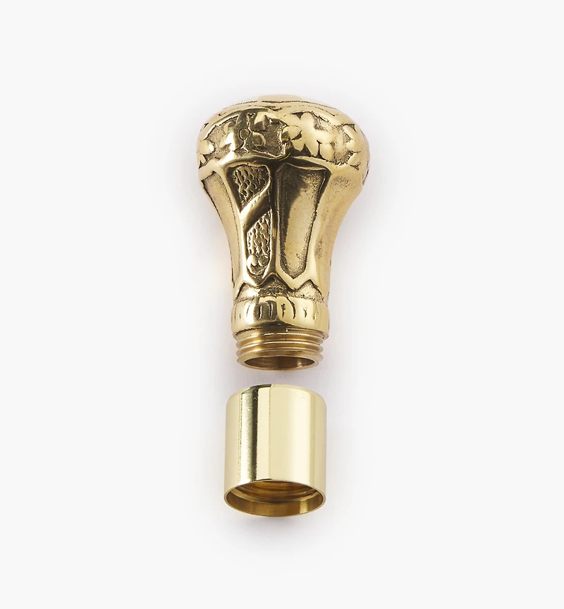 Brass Knob Cane Head