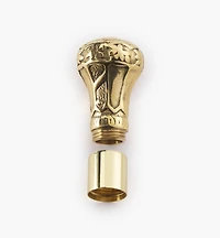 Brass Knob Cane Head