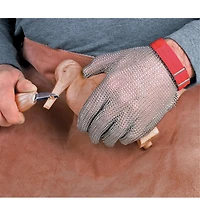 Gant en mailles d'acier pour sculpteur