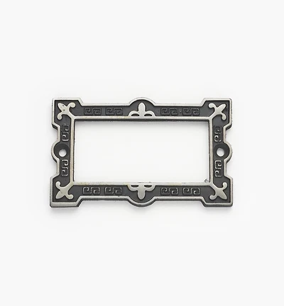 Porte-étiquette en acier coulé