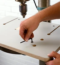 Veritas Drill-Press Table & Fence