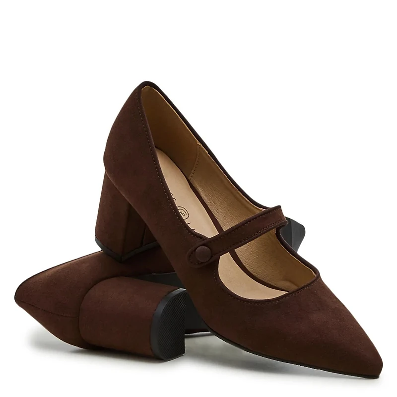 Women's Mary Jane Heeled Pump