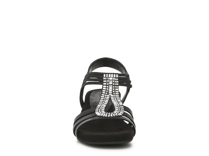Valka Wide Width Wedge Sandal