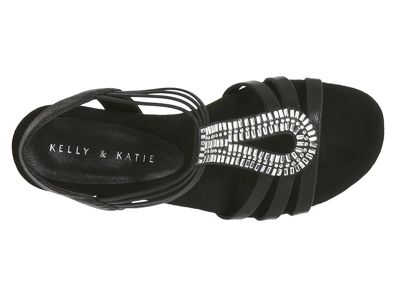 Valka Wide Width Wedge Sandal