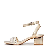 Women's Block Heel Woven Sandal
