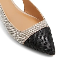 Fleure Rhinestone Slingback Flat
