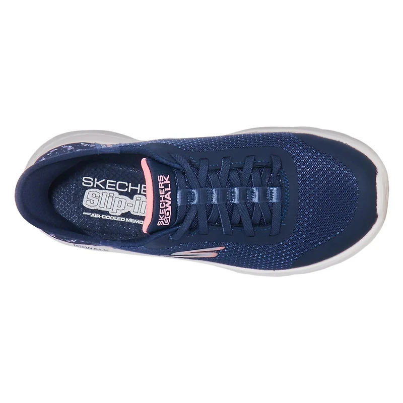 Women's Hands Free Slip-ins Go Walk Flex Eva Wide Width Sneaker