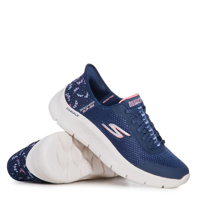 Women's Hands Free Slip-ins Go Walk Flex Eva Wide Width Sneaker