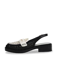 Women's Painted Slingback Loafer Mule