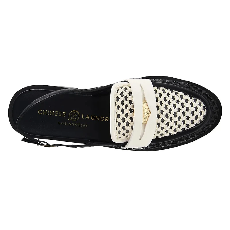 Women's Painted Slingback Loafer Mule
