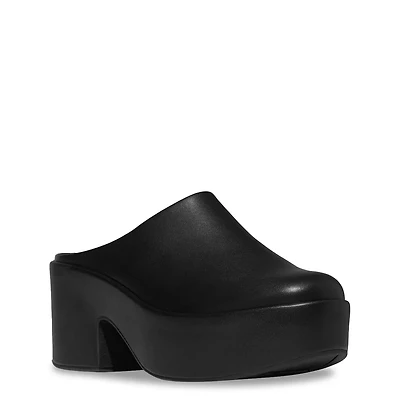Women's Platfform Heeled Mule
