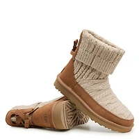 Women's Classic Mini Cabelle Knit Boots