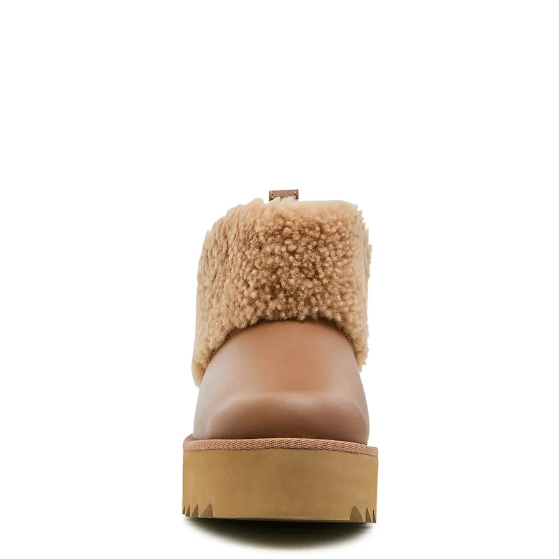 Women's Ultra Mini Alina Curled Boot