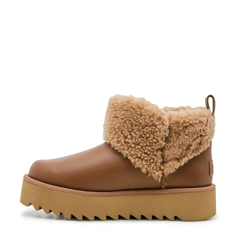 Women's Ultra Mini Alina Curled Boot