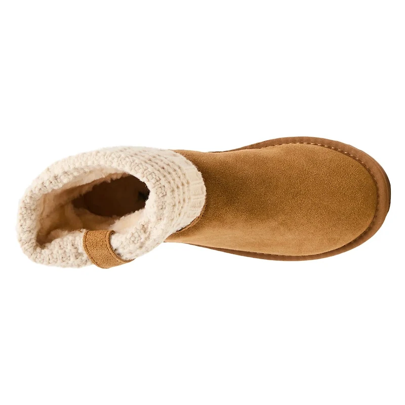 Women's Lodge Knit Collar Bootie