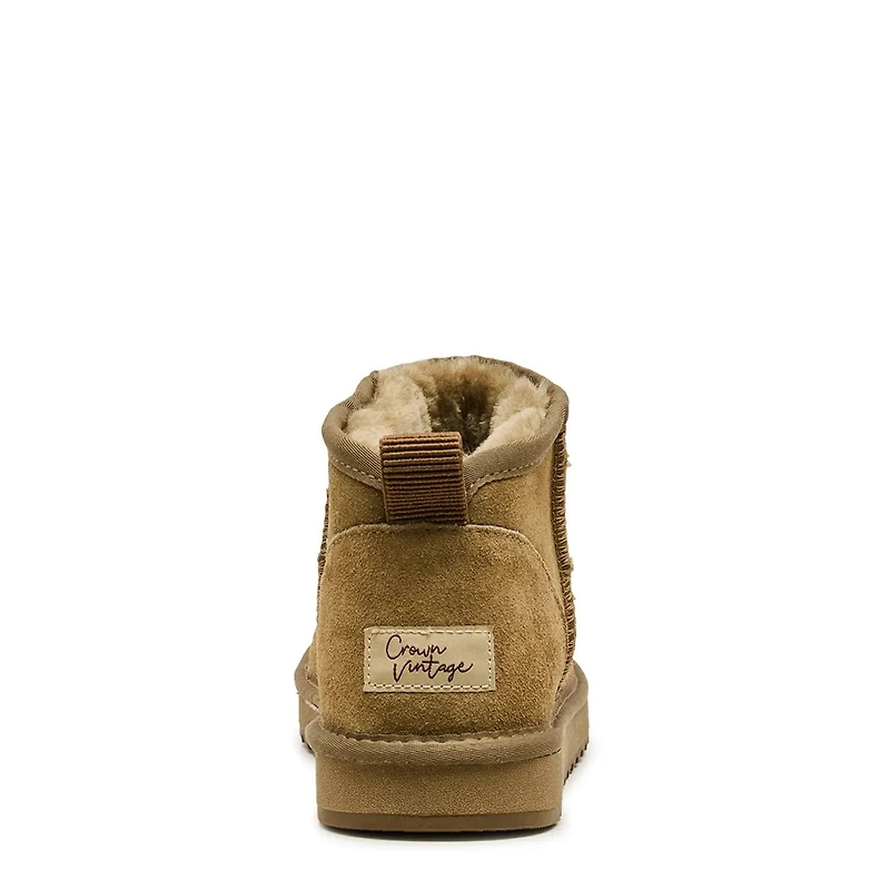 Women's Super Short Suede Boot
