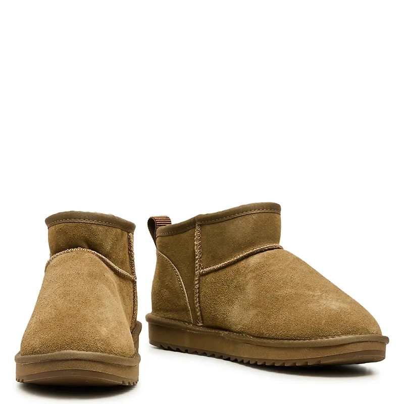 Women's Super Short Suede Boot
