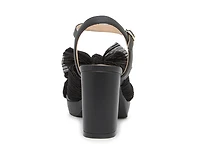 Heather Platform Evening Sandal