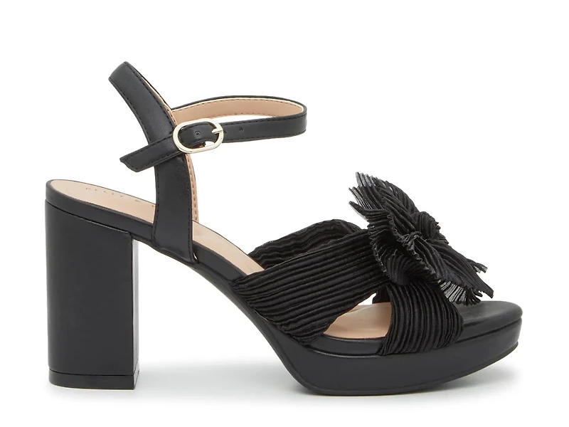 Heather Platform Evening Sandal