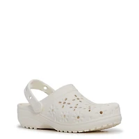 Unisex Classic Floral Cut Out Clog